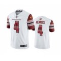 Washington Commanders #4 Taylor Heinicke White Vapor Untouchable Stitched Football Jersey