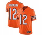 Chicago Bears #12 Allen Robinson Orange Alternate Vapor Untouchable Limited Player Football Jersey
