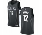 Brooklyn Nets #12 Joe Harris Authentic Gray NBA Jersey Statement Edition