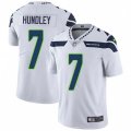 Seattle Seahawks #7 Brett Hundley White Vapor Untouchable Limited Player NFL Jersey