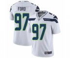Seattle Seahawks #97 Poona Ford White Vapor Untouchable Limited Player Football Jersey