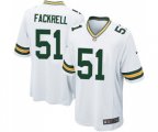 Green Bay Packers #51 Kyler Fackrell Game White Football Jersey