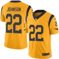 Los Angeles Rams #22 Trumaine Johnson Limited Gold Rush Vapor Untouchable NFL Jersey