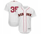 Boston Red Sox #35 Steven Wright White 2019 Gold Program Flex Base Authentic Collection Baseball Jersey