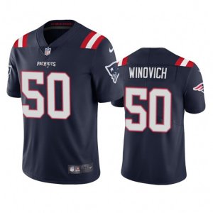 New England Patriots #50 Chase Winovich Men\'s Navy 2020 Vapor Limited Jersey