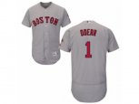 Boston Red Sox #1 Bobby Doerr Grey Flexbase Authentic Collection MLB Jersey
