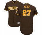 San Diego Padres Francisco Mejia Brown Alternate Flex Base Authentic Collection Baseball Player Jersey