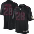 Washington Redskins #28 Darrell Green Limited Black Impact NFL Jersey