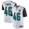 Jacksonville Jaguars #46 Carson Tinker White Vapor Untouchable Elite Player NFL Jersey