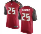 Tampa Bay Buccaneers #25 Peyton Barber Game Red Team Color Football Jersey