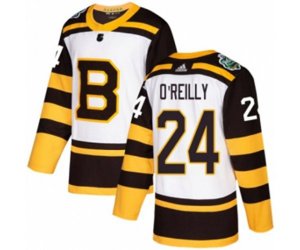 Adidas Boston Bruins #24 Terry O\'Reilly Authentic White 2019 Winter Classic NHL Jersey
