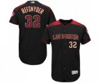 Arizona Diamondbacks #32 Rob Refsnyder Black Alternate Authentic Collection Flex Base Baseball Jersey
