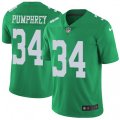 Philadelphia Eagles #34 Donnel Pumphrey Limited Green Rush Vapor Untouchable NFL Jersey