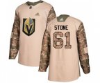 Vegas Golden Knights #61 Mark Stone Authentic Camo Veterans Day Practice Hockey Jersey
