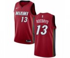 Miami Heat #13 Edrice Adebayo Authentic Red NBA Jersey Statement Edition