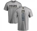 Vegas Golden Knights #29 Marc-Andre Fleury Gray Backer T-Shirt