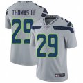 Seattle Seahawks #29 Earl Thomas III Grey Alternate Vapor Untouchable Limited Player NFL Jersey