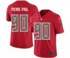 Tampa Bay Buccaneers #90 Jason Pierre-Paul Limited Red Rush Vapor Untouchable Football Jersey