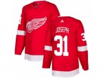 Detroit Red Wings #31 Curtis Joseph Red Home Authentic Stitched NHL Jersey