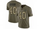 Chicago Bears #40 Gale Sayers Limited Olive Camo Salute to Service NFL Jersey