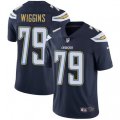 Los Angeles Chargers #79 Kenny Wiggins Navy Blue Team Color Vapor Untouchable Limited Player NFL Jersey