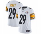 Pittsburgh Steelers #29 Kam Kelly White Vapor Untouchable Limited Player Football Jersey