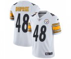 Pittsburgh Steelers #48 Bud Dupree White Vapor Untouchable Limited Player Football Jersey