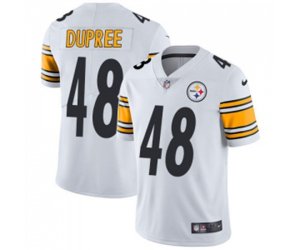 Pittsburgh Steelers #48 Bud Dupree White Vapor Untouchable Limited Player Football Jersey