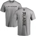 Los Angeles Kings #38 Paul LaDue Ash Backer T-Shirt
