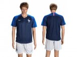France Blank Home Soccer Country Jersey