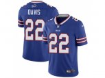 Buffalo Bills #22 Vontae Davis Royal Blue Team Color Stitched NFL Vapor Untouchable Limited Jersey