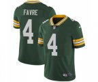 Green Bay Packers #4 Brett Favre Green Team Color Vapor Untouchable Limited Player Football Jersey