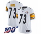 Pittsburgh Steelers #73 Ramon Foster White Vapor Untouchable Limited Player 100th Season Football Jersey