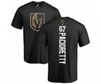 Vegas Golden Knights #67 Max Pacioretty Black Backer T-Shirt