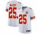Kansas City Chiefs #25 LeSean McCoy White Vapor Untouchable Limited Player Football Jersey
