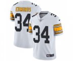 Pittsburgh Steelers #34 Terrell Edmunds White Vapor Untouchable Limited Player Football Jersey