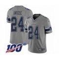 Dallas Cowboys #24 Chidobe Awuzie Limited Gray Inverted Legend 100th Season Football Jersey