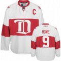 Detroit Red Wings #9 Gordie Howe Premier White Third NHL Jersey