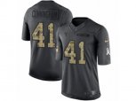 Houston Texans #41 Zach Cunningham Limited Black 2016 Salute to Service NFL Jersey
