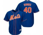 New York Mets #40 Wilson Ramos Replica Royal Blue Alternate Home Cool Base Baseball Jersey
