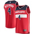 Washington Wizards #4 Russell Westbrook Fanatics Branded Red 2020-21 Fastbreak Replica Jersey
