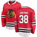 Chicago Blackhawks #38 Ryan Hartman Fanatics Branded Red Home Breakaway NHL Jersey