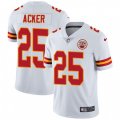 Kansas City Chiefs #25 Kenneth Acker White Vapor Untouchable Limited Player NFL Jersey
