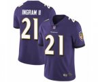 Baltimore Ravens #21 Mark Ingram II Purple Team Color Vapor Untouchable Limited Player Football Jersey