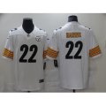 Pittsburgh Steelers #22 Najee Harris Nike White 2021 Draft First Round Pick Limited Jersey