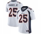 Denver Broncos #25 Chris Harris Jr White Vapor Untouchable Limited Player Football Jersey