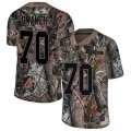 New York Giants #70 Patrick Omameh Limited Camo Rush Realtree NFL Jersey