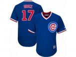 Chicago Cubs #17 Mark Grace Replica Royal Blue Cooperstown Cool Base MLB Jersey