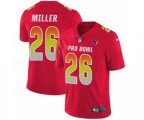 Houston Texans #26 Lamar Miller Limited Red AFC 2019 Pro Bowl NFL Jersey