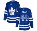 Toronto Maple Leafs #44 Morgan Rielly Authentic Blue Drift Fashion NHL Jersey